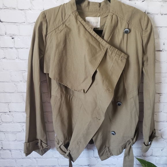 Moon River Military Green Utility Jacket Small - Picture 4 of 10